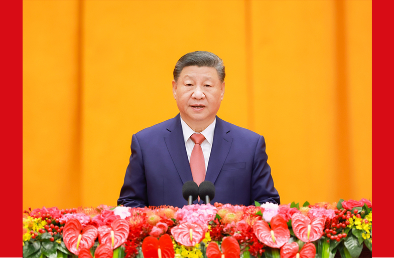 中共中央國(guó)務(wù)院舉行春節(jié)團(tuán)拜會(huì) 習(xí)近平發(fā)表講話